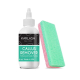 Professional Best Callus Remover Gel for Feet and Foot Pumice Stone Scrubber Kit Remove Hard Skins Heels and Tough Callouses fro