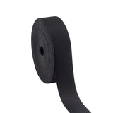 AHANDMAKER Black Flat TPU Cloth Heat Sealing Tape, 0.79Inch 45.9Ft Waterproof Iron-On Seam Sealing Fabric Fusing Adhesive Repair