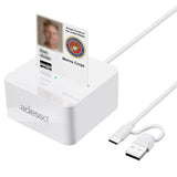 Adesso Scr500 Is A UsbC Desktop Smart Card Reader Designed For Secure Access,