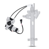 YHTAUTO Rear Passenger Side Power Window Regulator with 2-Pin Motor Assembly Compatible with Buick Century 1997-2005, Regal 1997