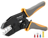 Mulwark Wire Crimping Tool for Heat Shrink, Wire Crimper AWG 10-22 | Professional Wire Crimpers-Crimping Pliers for Automotive, 