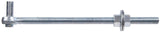 Hardware Essentials Zinc Gate Bolt Hook 5/8 x 12, Steel