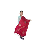 WomenS Stylish Printed Scarf/Scarves/Stole & Dupatta For Summer & Winter (Size 72 * 28 Inches) 1 Pcs (Maroon)