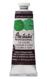 Grumbacher Pre-Tested Oil Paint, 37ml/1.25 Ounce, Cobalt Titanate Green (P058G)