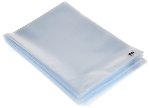 Rexel Essential A4 Document Folder, Clear Embossed, 85mic, Cut Flush ...