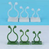 Enakshi 10 Pieces Plant Climbing Wall Fixture Clips Self Adhesive For Decorations Green M|Yard, Garden & Outdoor Living |Gardeni