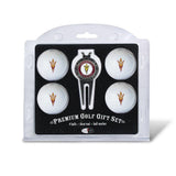 Team Golf NCAA Arizona State Sun Devils 4 Golf Ball And Divot Tool Set Regulation Size Golf Balls (4 Count) & Divot Tool with Re