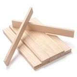 Wood Trim Wooden Strips Slats for Crafts, Square Wooden Dowels Sticks for Crafts, 3/81.512, 15 PCS Wood Dowel Rods for C