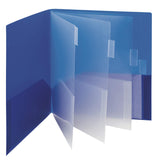 Smead Poly 10Pocket Organizer Subject File Folder, 10 Pockets, Letter Size, Color Will Vary (89203)