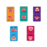woopme 5 PCs Cute Heart Magnetic Bookmark for Students Kids Book Lovers Readers Gift Magnetic Page Clips Folding