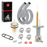 Fuel Valve Petcock kit For Kawasaki Bayou 220 KLF220 1988-2002 Bayou 300 KLF300-B 1986-2004