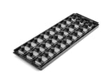 TEKTON 1/2 Inch Drive 3-Rail Socket Organizer Set, Gray (30-Tool) | OST26330 | Made in USA