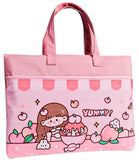 FunBlast Canvas Carrying Hand Bag MultiPurpose Shopping Bag, Tote Bag, Vegetable Bag, Lunch Bag, WaterProof Reusable Travel