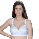 TRYLO Womens Bra, White, 42F