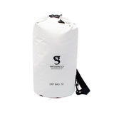 geckobrands Tarpaulin Dry Bag - Waterproof PVC Bag with Carabiner for Secure Storage, for Boating, Kayaking, Camping