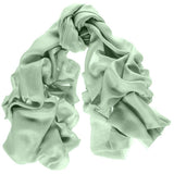 Aasa Fancy Wool Woven Soft Stole, Wraps For WomenS, Birthday Return Gifts For Mothers And Sisters, Green, 40Grams, Pack Of 1