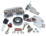 Tuff Stuff Alternator Rebuild Kit, Complete, Bearings Included, GM 10SE, OE Wiring, Kit