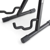 On-Stage Gs7462B Professional A-Frame Guitar Stand (Holds Electric, Acoustic, And Bass Guitars, Small Amps, And Mixers, Stepped