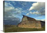 Mormon Row Barn, Grand Teton National Park, Wyoming-Canvas Art-24X18