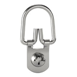 Ook 533830 D-Ring Mirror Hangers, Picture Hangers, Readyscrew, Steel, Zinc Plated, 20Lbs (3 Set)