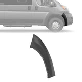 HECASA Front Bumper Molding Trim Fender Flare Compatible with 2019-2022 Dodge Ram Promaster 1500 2500 3500 Wheel Molding End Cap