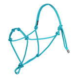 Harrison Howard Rope Halters for Horses Super Sturdy Horse Rope Training Halter with 4 Knot 1/4 Stiff Halter Cord Size Small - T