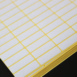 Huacan 50 Sheets White Labels Stickers for Writing Diamond Painting Labels Storage Container Sticker (5600 Labels)