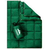 zzlamb Camping Blanket Puffy for Kid, Water-Repellent Outdoor Portable Travel Duck Down Quilt 650 Fill Power, Lightweight Down T