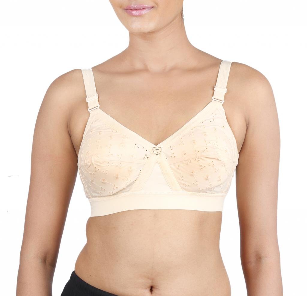 Trylo Women'S Non-Wired Bra (Krutikachikan-137_Skin_36H),Skin,36,B00R8G40SC