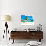 Tropical Beach, Seychelles (Detail)-Paper Art-34,,X26,,