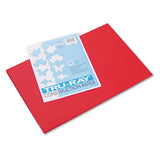 Pacon 103432 TruRay Construction Paper, 76 lbs., 12 x 18, Festive Red, 50 Sheets/Pack