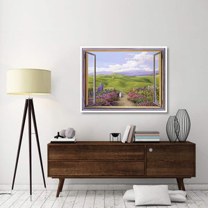 Paesaggio Toscano-Paper Art-50,,X38,,
