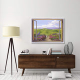 Paesaggio Toscano-Paper Art-50,,X38,,