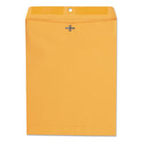 Universal Kraft Clasp Envelope, Side Seam, 28lb, 10 x 13, Light Brown, 100/Box