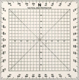 Weems & Plath Marine Navigation Square Protractor (5Inch)