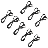 Mr.Power Guitar Effect Pedal DC Cable 5.5 x 2.1mm Power Lead/Cord, Male to Male 24AWG Connector Plug Wire Adapter (24 in, 8 Pack