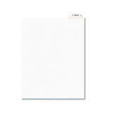 Avery 12394 AveryStyle Preprinted Legal Bottom Tab Dividers, Exhibit U, Letter (Pack of 25)