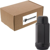 DPAccessories Black M14x1.50 Lug Nuts for Aftermarket Wheels - Closed End XL Bulge Acorn - 48mm (1.9) Tall - 19mm (3/4) Hex - Bu