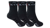 Aakarshini Ankle Length Warm Socks Combo For Men And Women For Winter Pack Of 3 (Dark Grey Style 2)