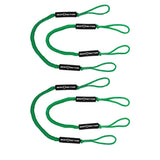 Extreme Max 3006.3308 BoatTector Bungee Dock Line Value 4-Pack - 6', Green