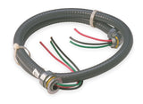 Diversitech 6-12-4 Diversiwhip Air Conditioner Wiring Kit #10 Thhn Wire With Metallic Connectors - 1/2 In. X 4 Ft.