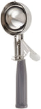 Winco Ice Cream Disher, Size 8, Plastic Hdl, Gray