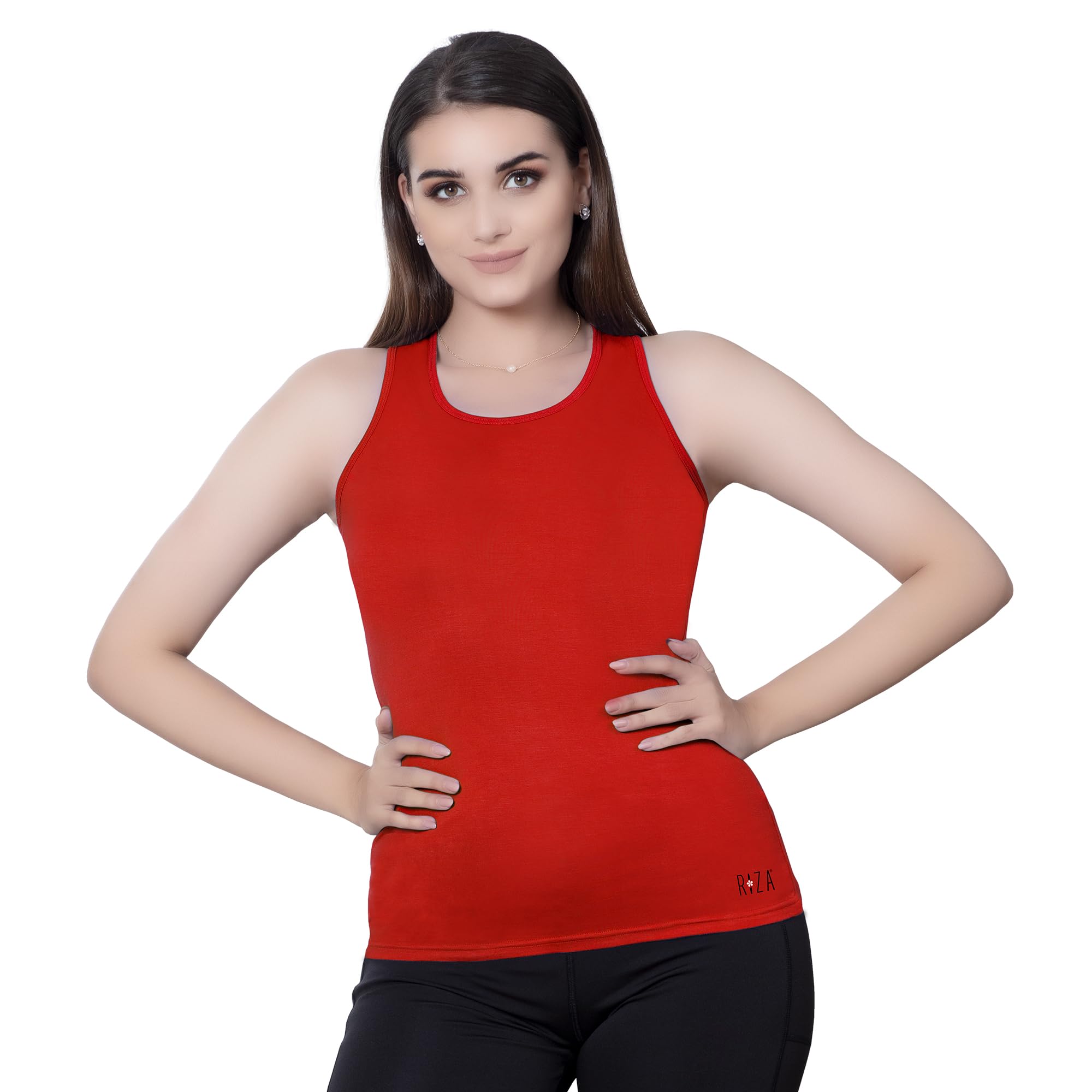 Trylo Camisole Racer Back - Red - 2Xl,Red,2,B0BYZ2PH8M