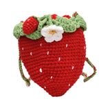 Merishopp Women Crossbody Bag Strawberry Shoulder Bag Purse For Spring Shopping Summer