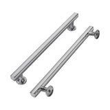 khtumeware 5 Pack 12 Inch(305mm) Brushed Satin Nickel Cabinet Pulls Kitchen Solid Heavy Duty Cabinet Pulls Kitchen Cabinet Hardw