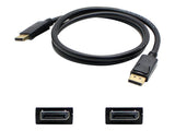 Addon 6.10M (20.00Ft) Displayport Male To Male Black Cable