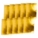 HEAVENGLOW 10Pcs Foil Metallic Cardstock Decorative for Cardboard Scrapbooking Weddings Gold|Crafts|Scrapbooking & Paper Crafts|