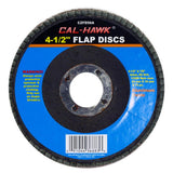 Cal Hawk Tools CZFD56A Aluminum Oxide Flap Disc, 41/2