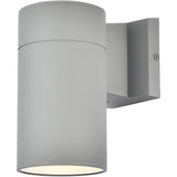 Living District Modern Home Decorative Raine Outdoor Wall In Silver