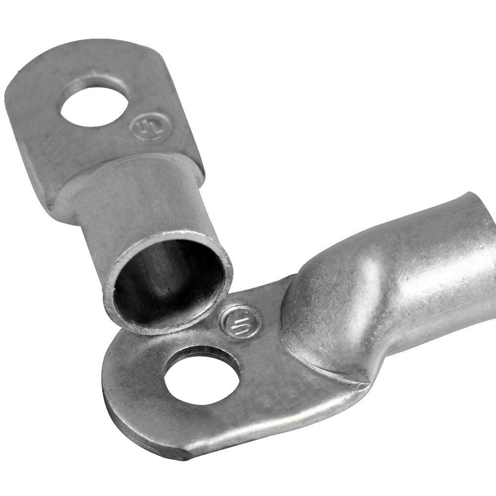 Ancor Tinned Copper Lugs, 2 Awg, 3/8 Screw, 2-Pk.